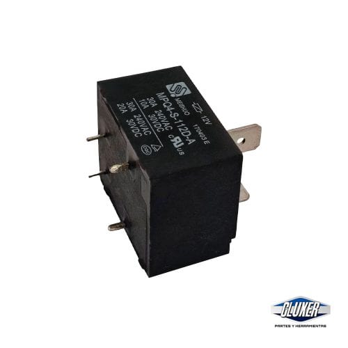 Relevador para Tarjeta Electronica 30A, 240VAC, 30A, 28VAC, 250V, 50Hz Modelo: MPQA-S-112D-A - Imagen 3