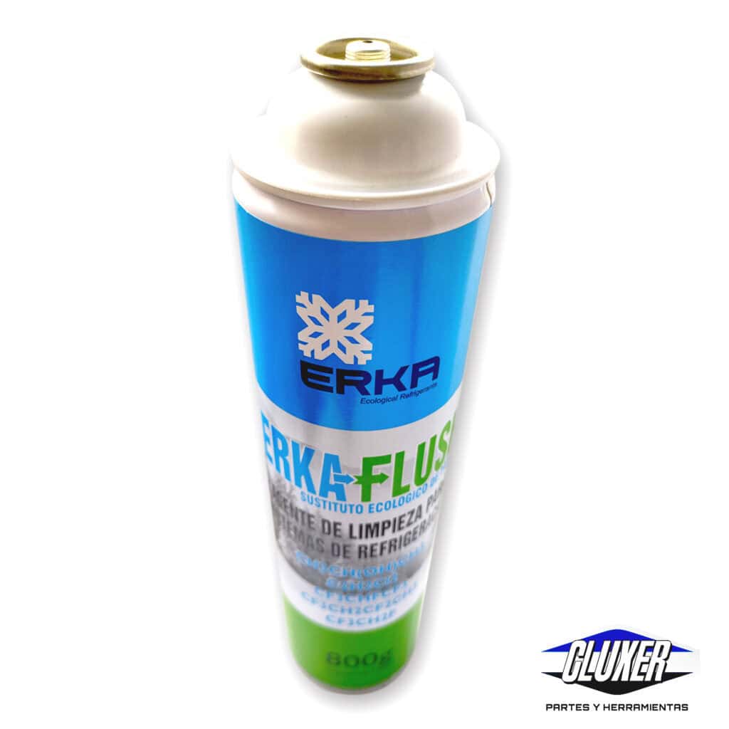Gas Refrigerante Sustituto Erka Flush 800 Grs