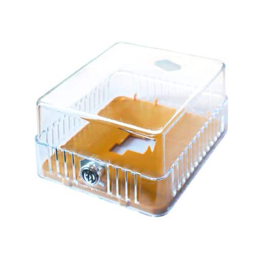 Guarda Termostato Acrílico Transparente Mediano
