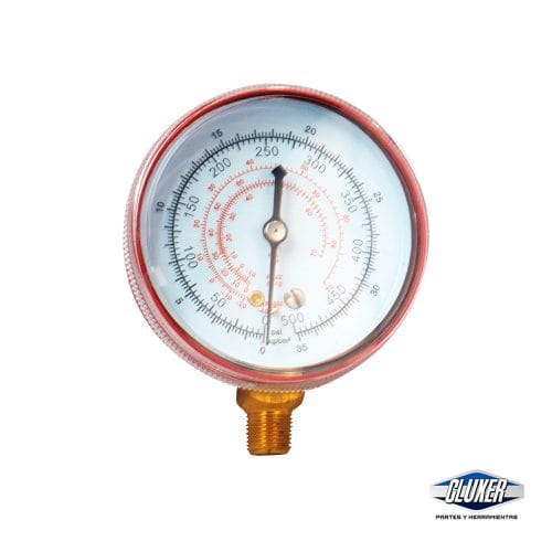 Manómetro de ALTA R-410 para Manifold Marca CLUXER, Modelo: CXA-800 - Imagen 2