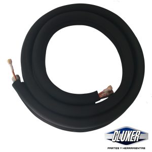 Kit de Instalación para Minisplit de 1/4 y 5/8 Aluminio con puntas de cobre Modelo: CXAC1458